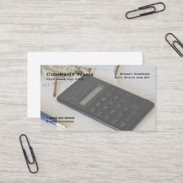 Visitekaartje financiële planning