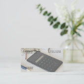 Visitekaartje financiële planning (Staand voorkant)