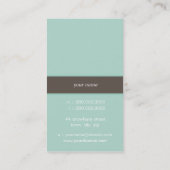 VISITEKAARTJE:: finesse 7P Visitekaartje (Achterkant)