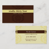 VISITEKAARTJE:: finesse - Nicole Visitekaartje (Voorkant / Achterkant)