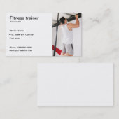 Visitekaartje fitnesstrainer (Voorkant / Achterkant)