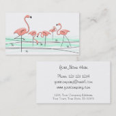 Visitekaartje Flamingo Ocean Group (Voorkant / Achterkant)