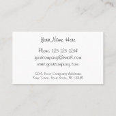 Visitekaartje Flamingo Ocean Group (Achterkant)