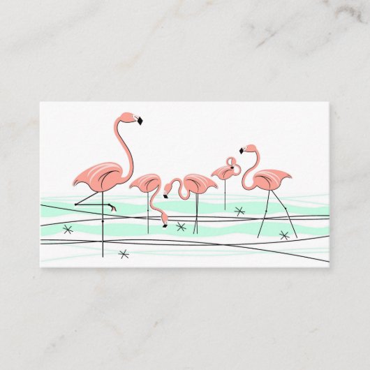 Visitekaartje Flamingo Ocean Group (Voorkant)