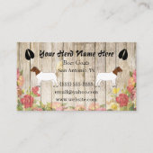 Visitekaartje Floral Boer Goat (Voorkant)