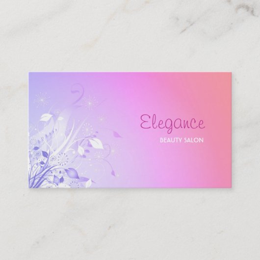 Visitekaartje Floral Design (Voorkant)