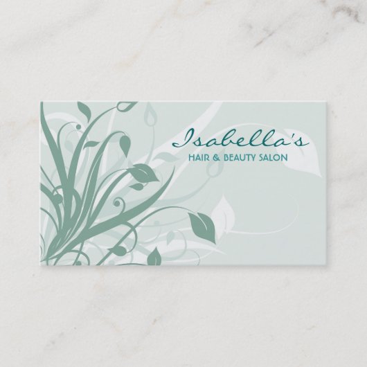 Visitekaartje Floral Design (Voorkant)