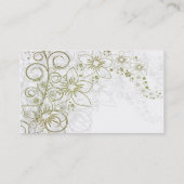 Visitekaartje Floral Design (Achterkant)