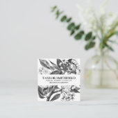  Visitekaartje Floral Fine Line (Staand voorkant)