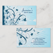 Visitekaartje Floral Grunge (Voorkant / Achterkant)