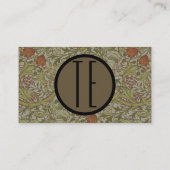 Visitekaartje Floral Soft Custom Sjabloon (Achterkant)