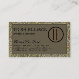 Visitekaartje Floral Soft Custom Sjabloon