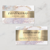 Visitekaartje folie waterverf (Voorkant / Achterkant)