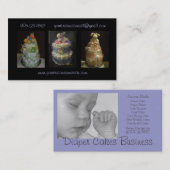 Visitekaartje Formele luierkoeken (Voorkant / Achterkant)