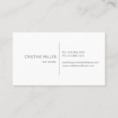 visitekaartje foto witte penseelfoto (Achterkant)