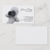 Visitekaartje fotograaf (Voorkant / Achterkant)