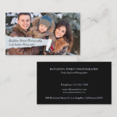 Visitekaartje fotograaf (Voorkant / Achterkant)