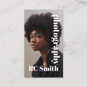 Visitekaartje fotograaf (Voorkant)