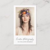 Visitekaartje fotograaf (Voorkant)