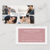 Visitekaartje fotograaf (Voorkant / Achterkant)