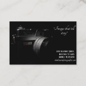 Visitekaartje fotograaf (Achterkant)