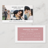 Visitekaartje fotograaf (Voorkant / Achterkant)