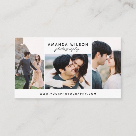 Visitekaartje fotograaf (Voorkant)