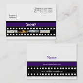 Visitekaartje fotograaf (Voorkant / Achterkant)