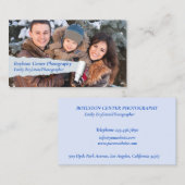 Visitekaartje fotograaf (Voorkant / Achterkant)