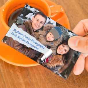 Visitekaartje fotograaf