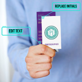 Visitekaartje fotograaf