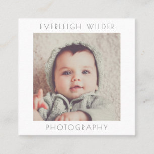 Visitekaartje fotograaf