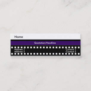 Visitekaartje fotograaf