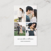 Visitekaartje fotograaf (Voorkant)