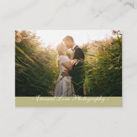 Visitekaartje fotograaf (Voorkant)