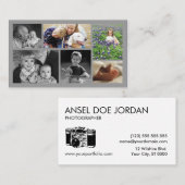 Visitekaartje fotograaf (Voorkant / Achterkant)