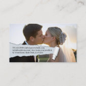 Visitekaartje fotograaf (Achterkant)