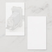 Visitekaartje fotograaf plaatskaartje (Voorkant / Achterkant)