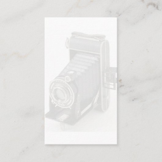 Visitekaartje fotograaf plaatskaartje (Voorkant)