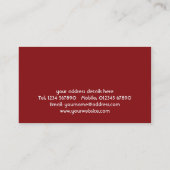 Visitekaartje fotografen (Achterkant)