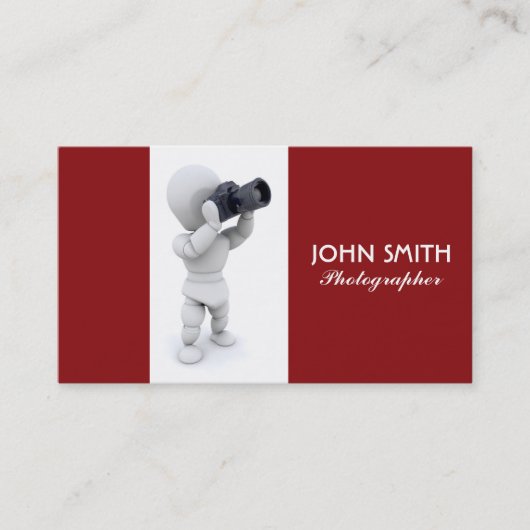 Visitekaartje fotografen (Voorkant)