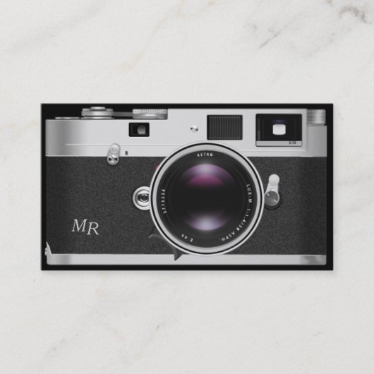 Visitekaartje fotografie (Voorkant)