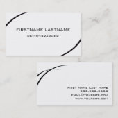 Visitekaartje fotografie (Voorkant / Achterkant)