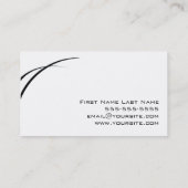 Visitekaartje fotografie (Achterkant)