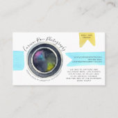 Visitekaartje fotografie (Voorkant)