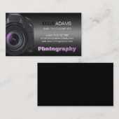 Visitekaartje fotografie (Voorkant / Achterkant)