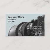 Visitekaartje fotografie (Voorkant)