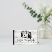 Visitekaartje fotografie (Staand voorkant)