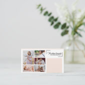 Visitekaartje fotografie (Staand voorkant)