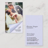 Visitekaartje fotografie (Voorkant / Achterkant)